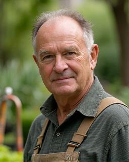 Photo of Tom Harding, gardening specialist with Pure Vision Gateway